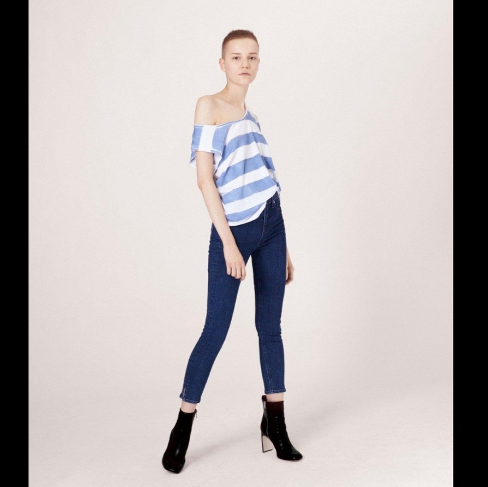 NWT RAG & BONE 10 INCH CAPRI WITH SLIT